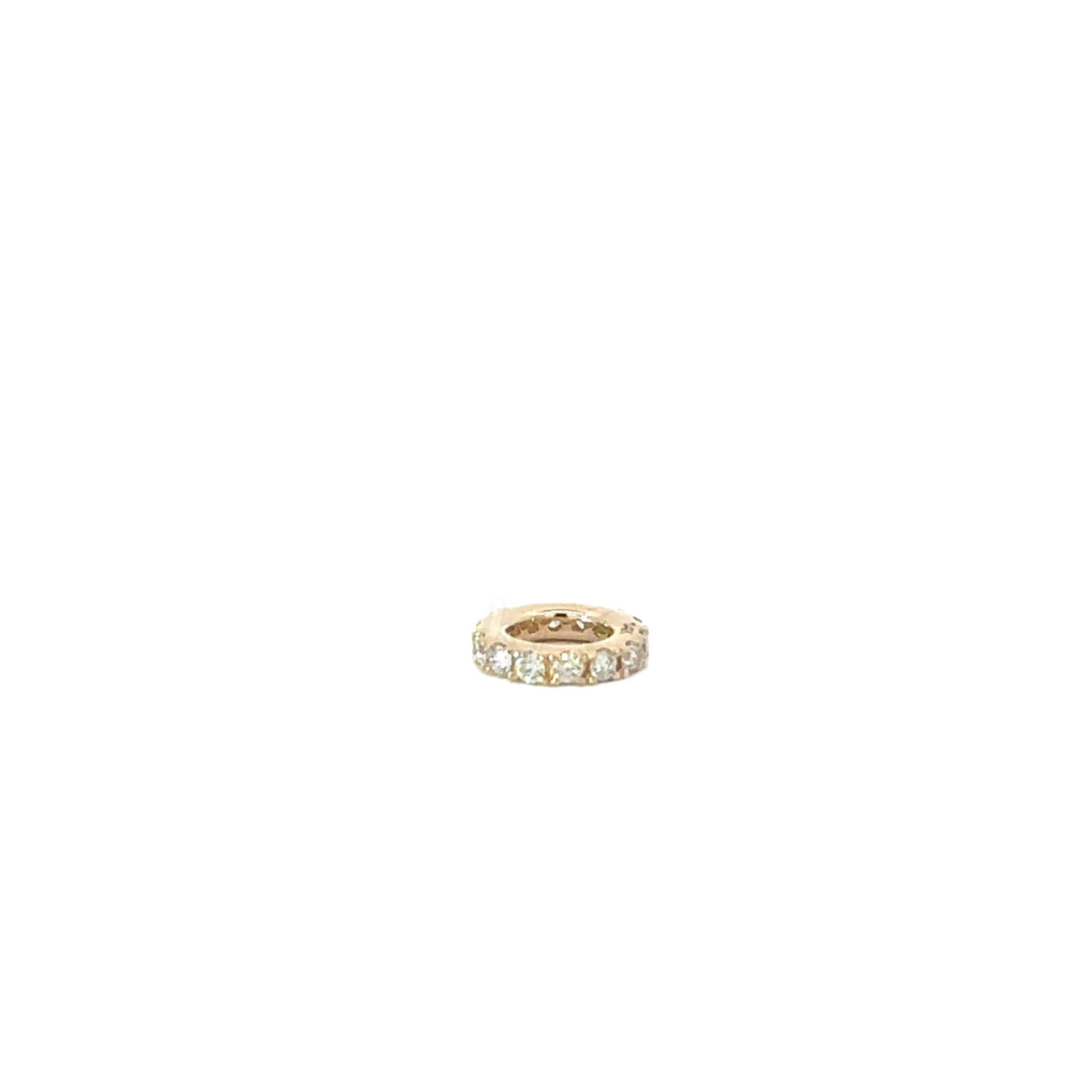 Pave Diamond Accent Bead