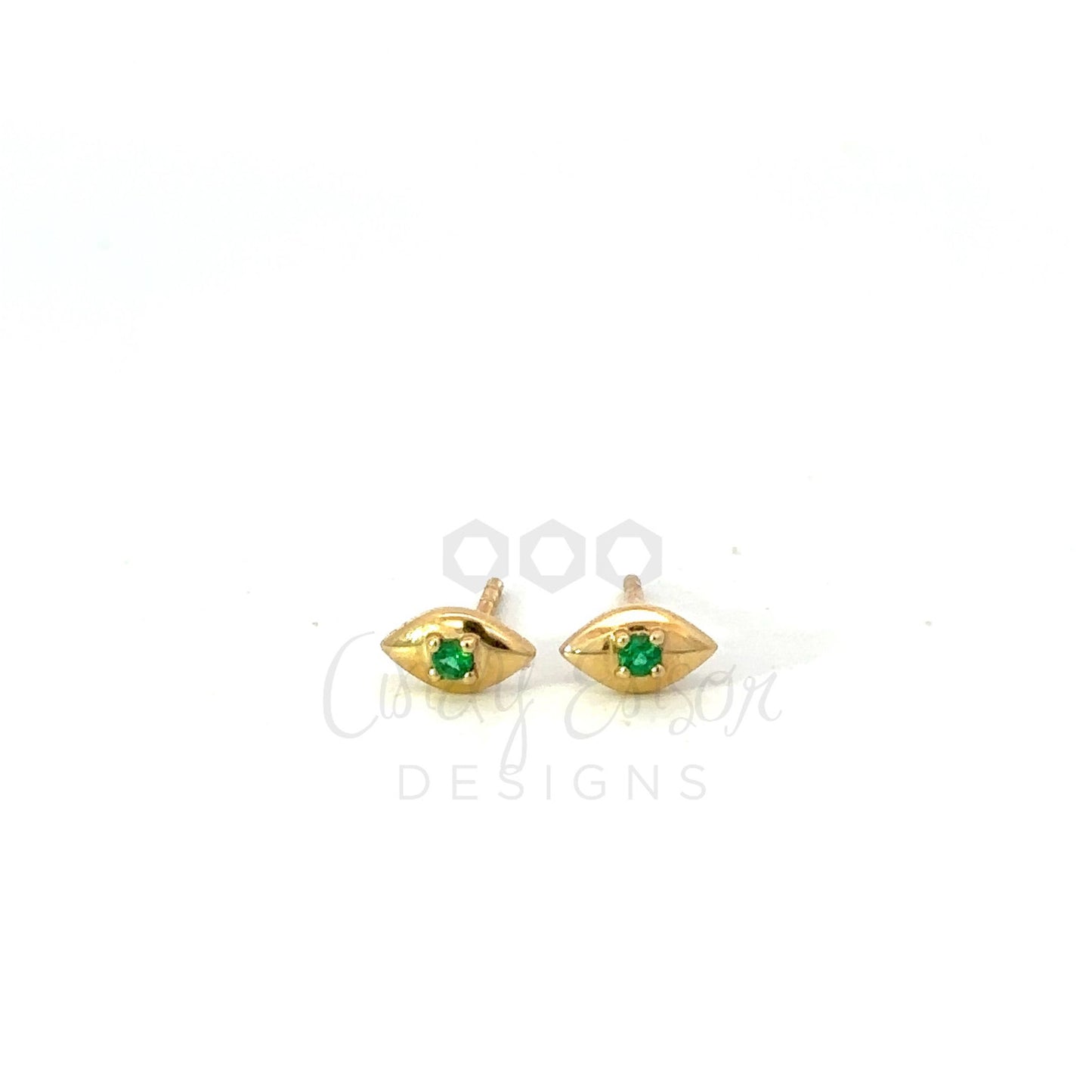 Emerald Eye Stud