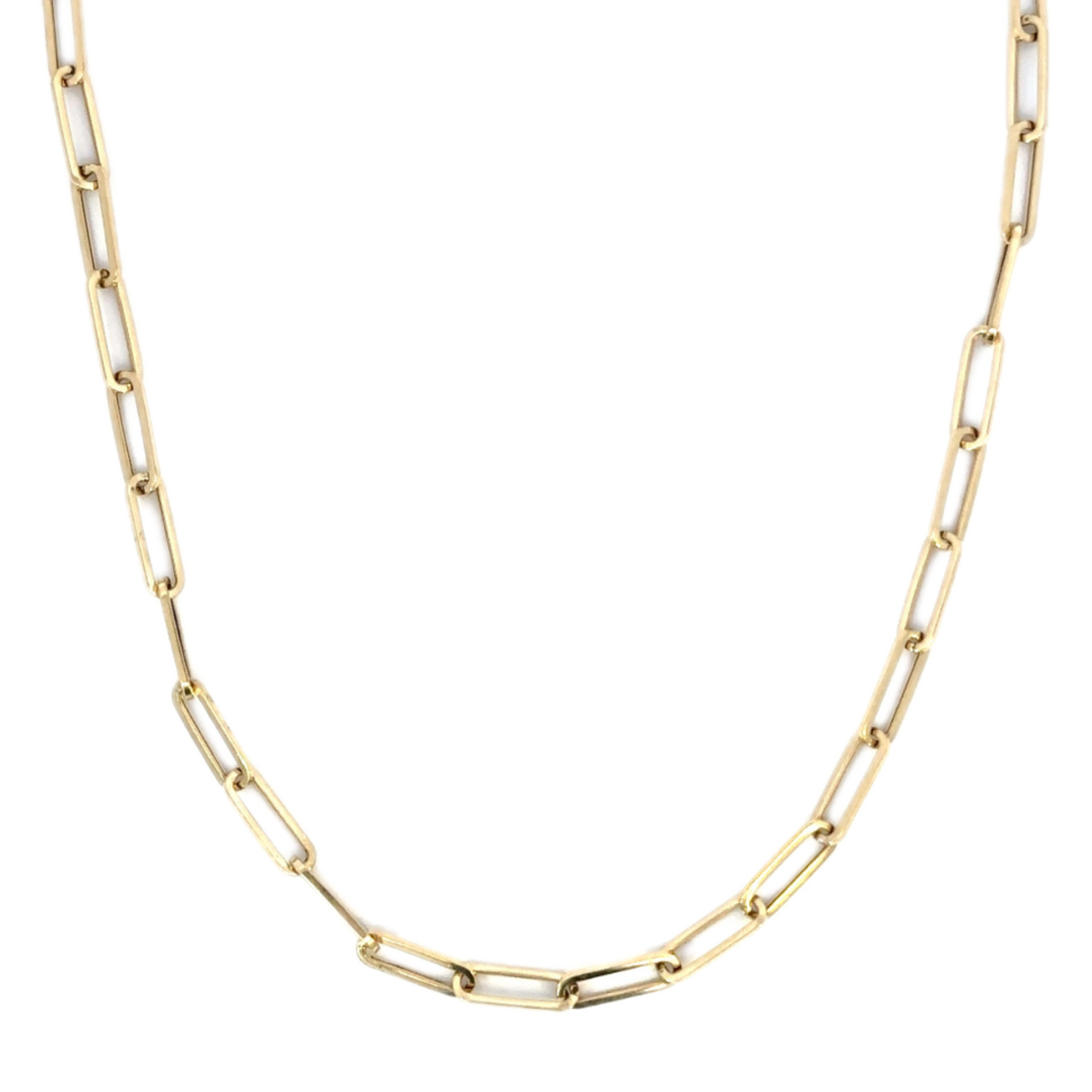 Paper Clip Chain Necklace