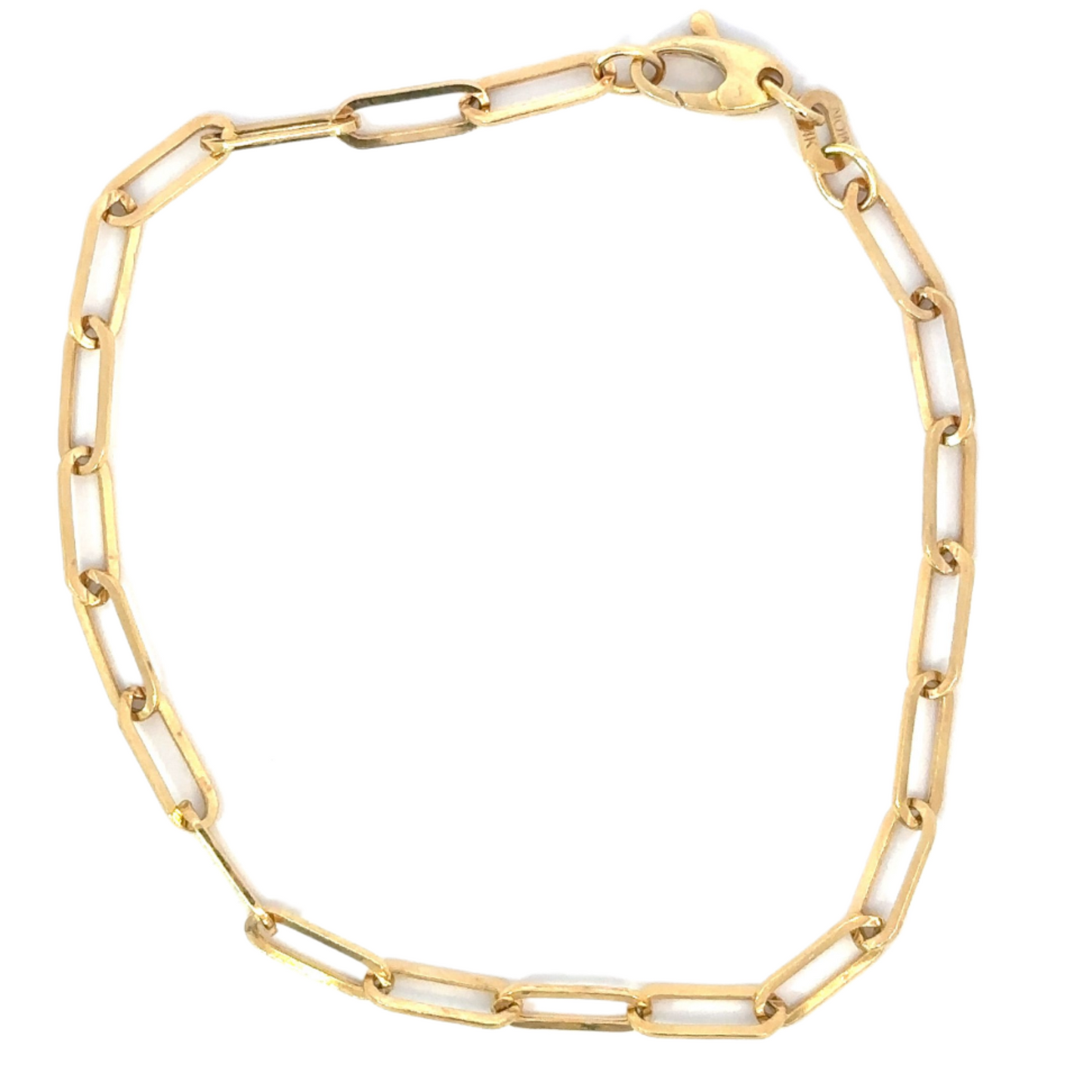 Paper Clip Chain Bracelet