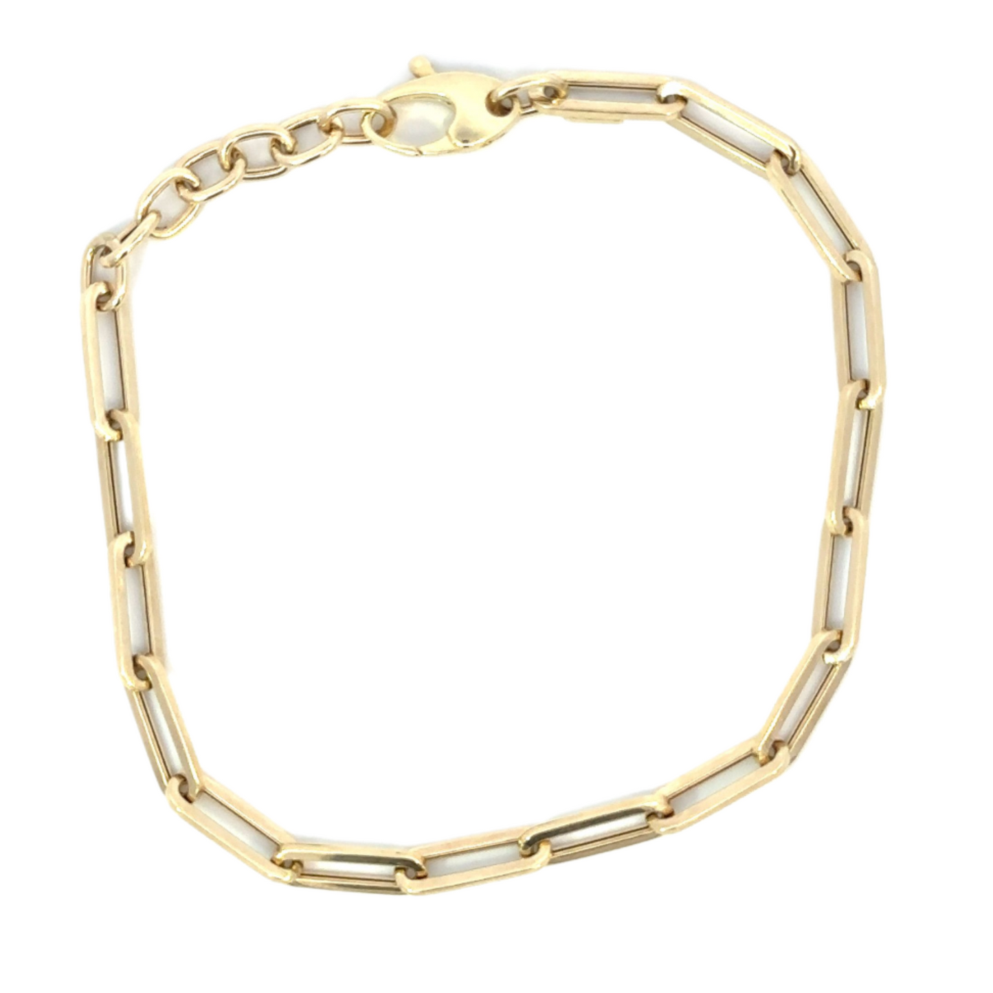 Paper Clip Chain Bracelet