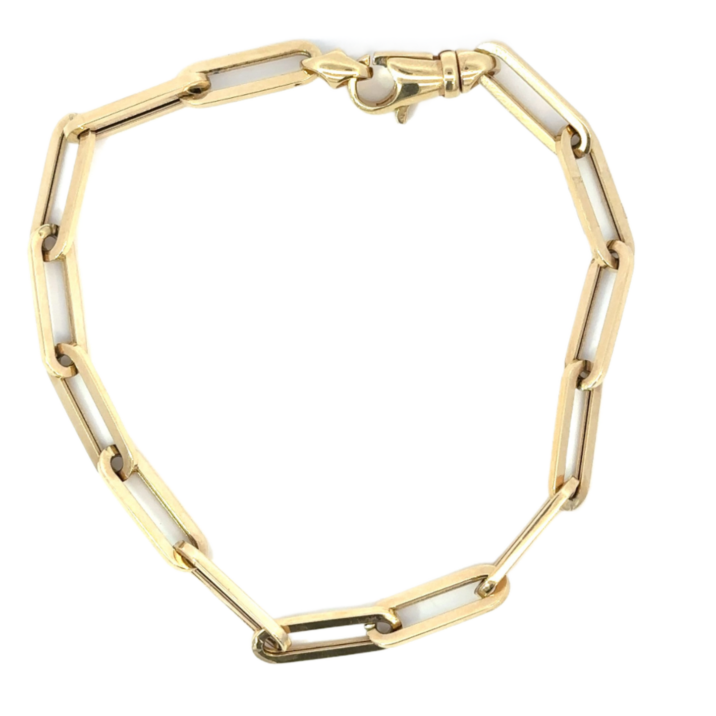 Paper Clip Chain Bracelet