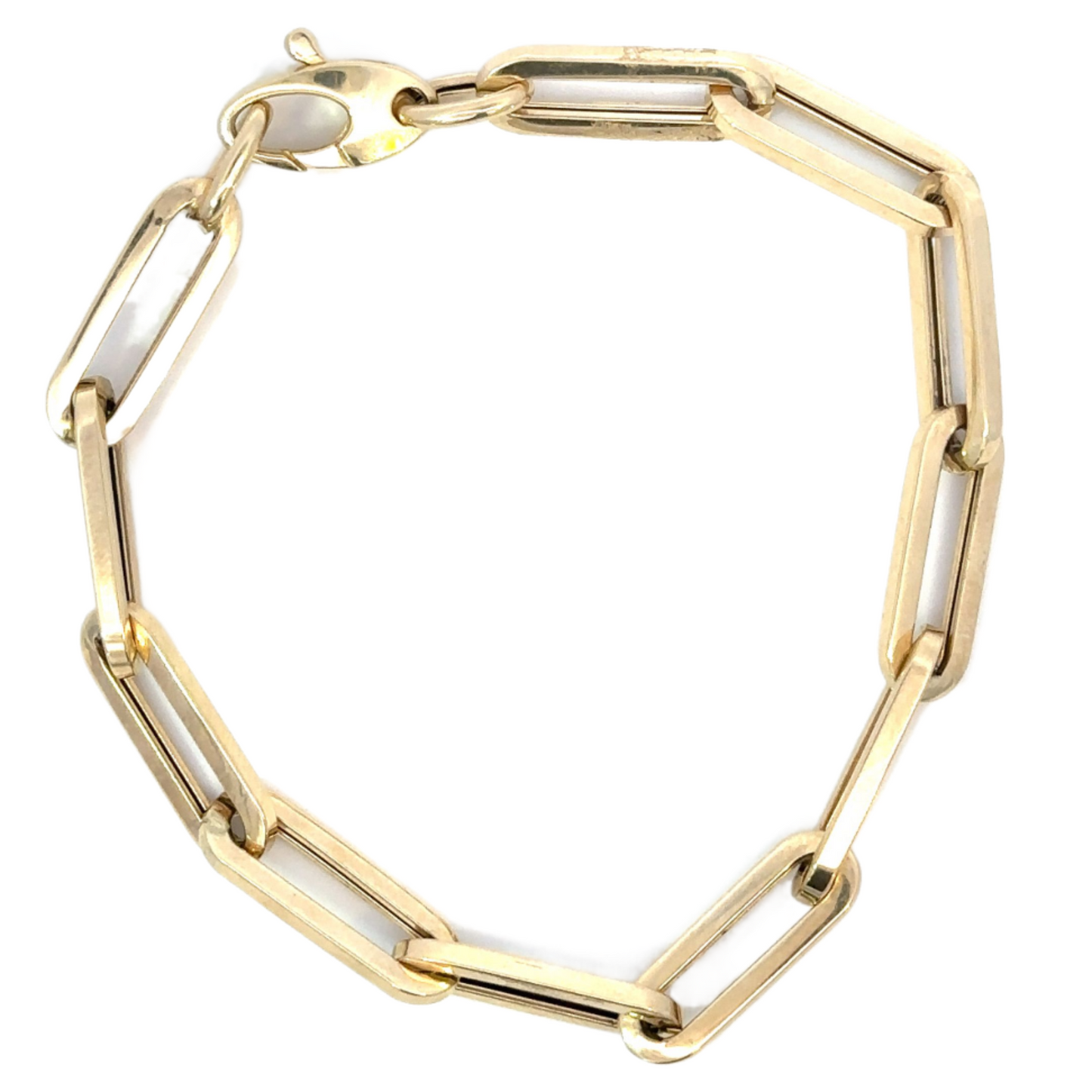 Paper Clip Chain Bracelet