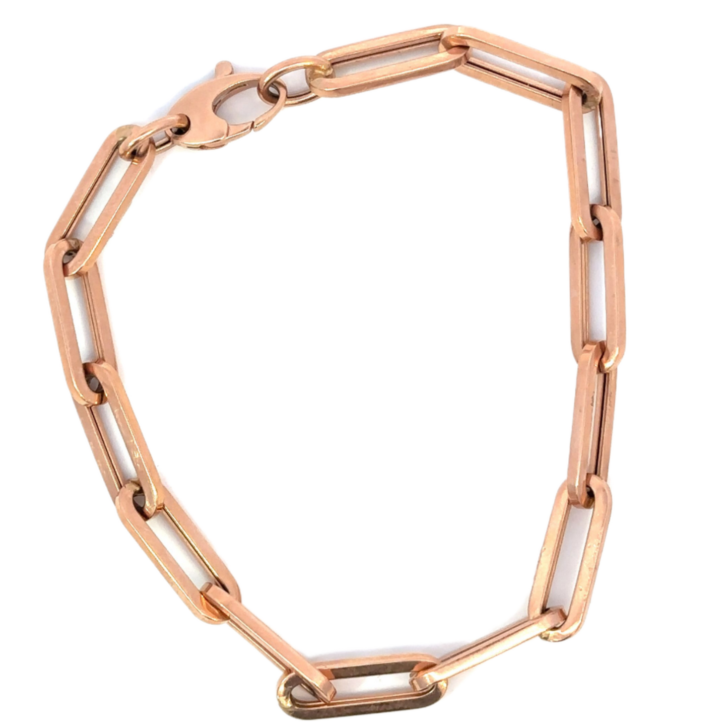 Paper Clip Chain Bracelet