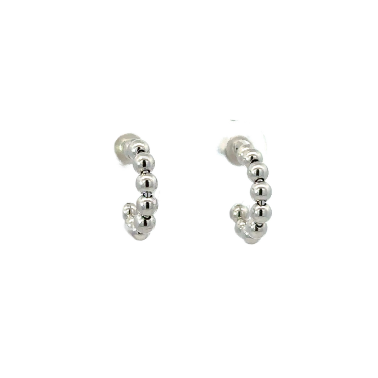 Bead Hoop Earring