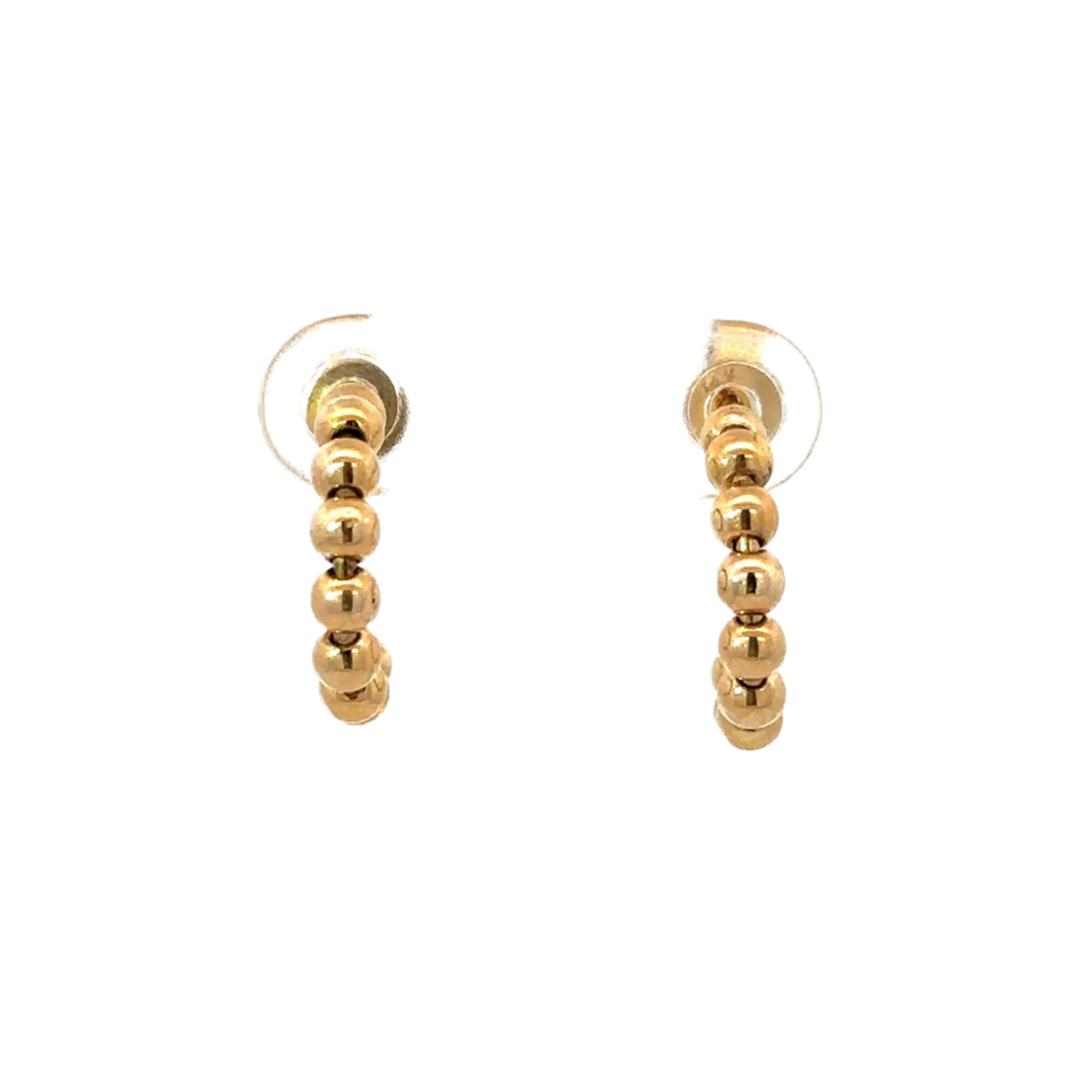 Bead Hoop Earring