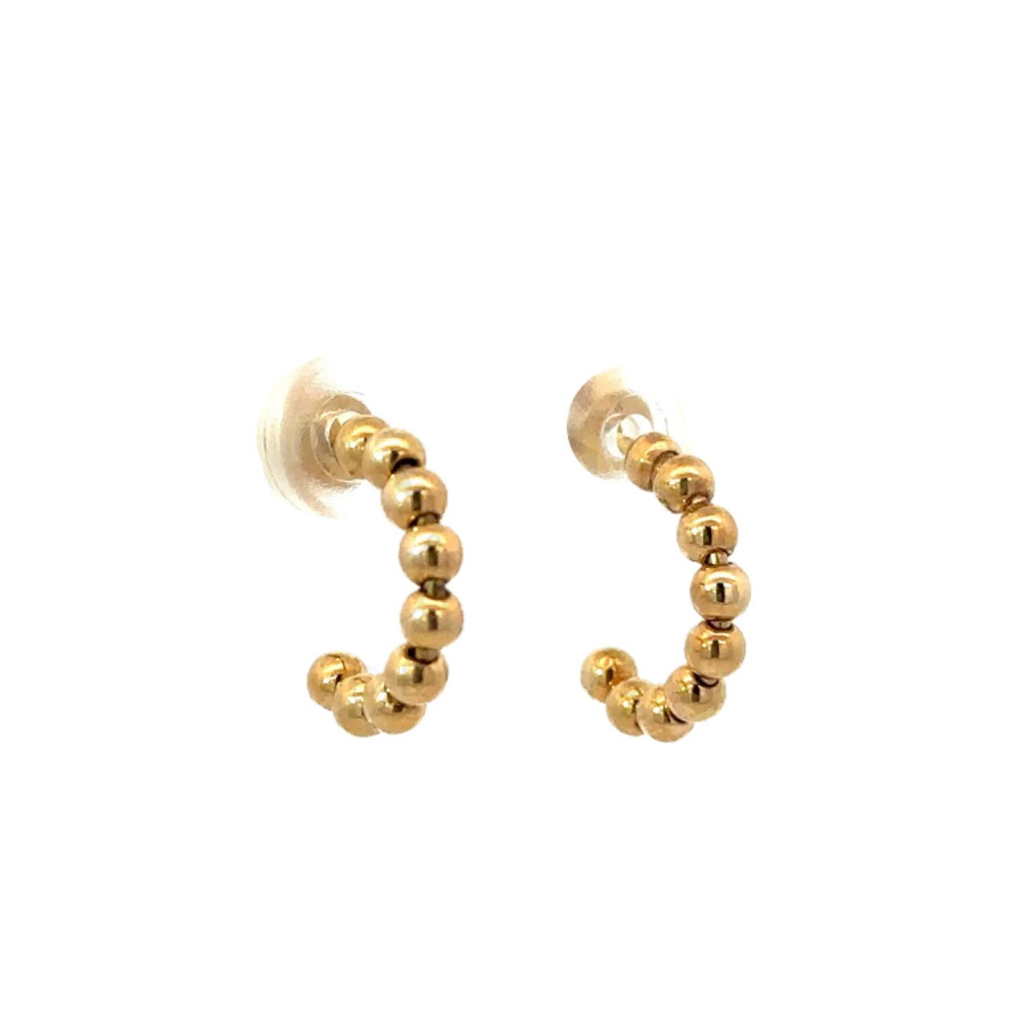 Bead Hoop Earring