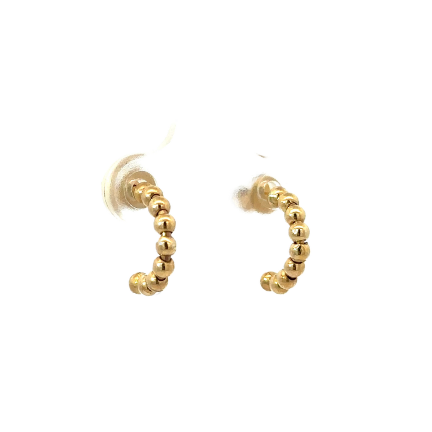 Bead Hoop Earring