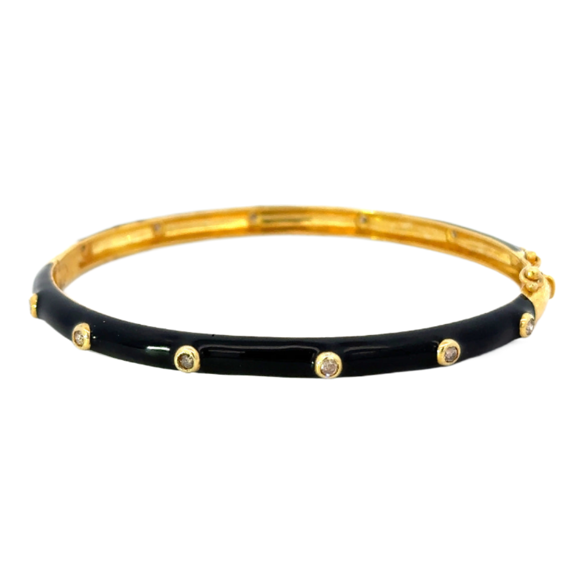 Enamel Diamond Bracelet