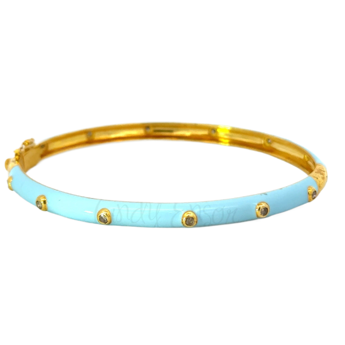 Enamel Diamond Bracelet