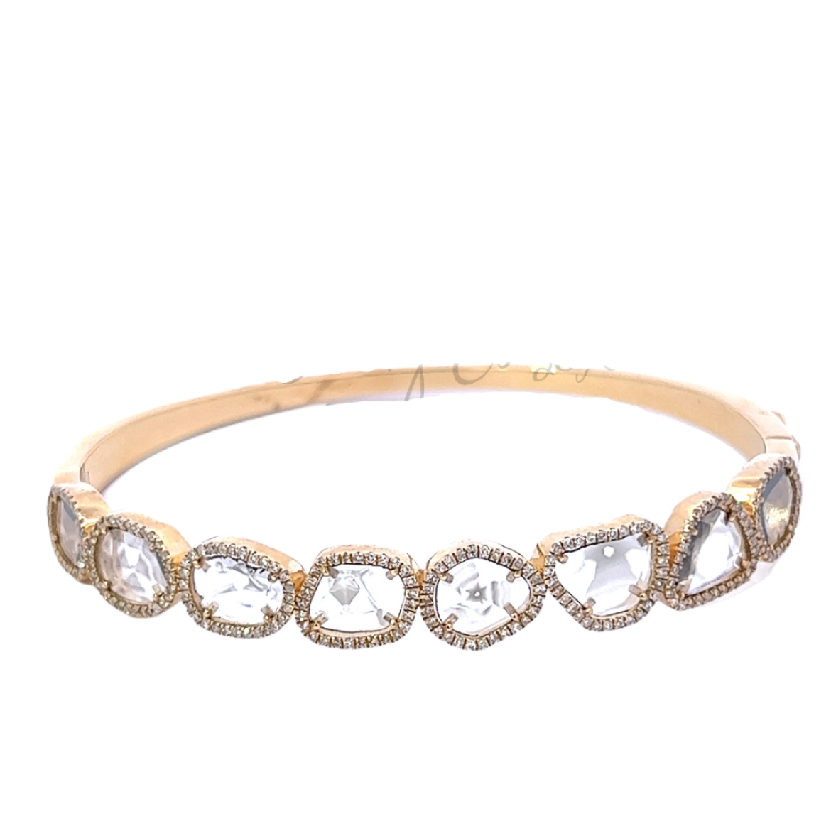 Sliced Diamond Bracelet