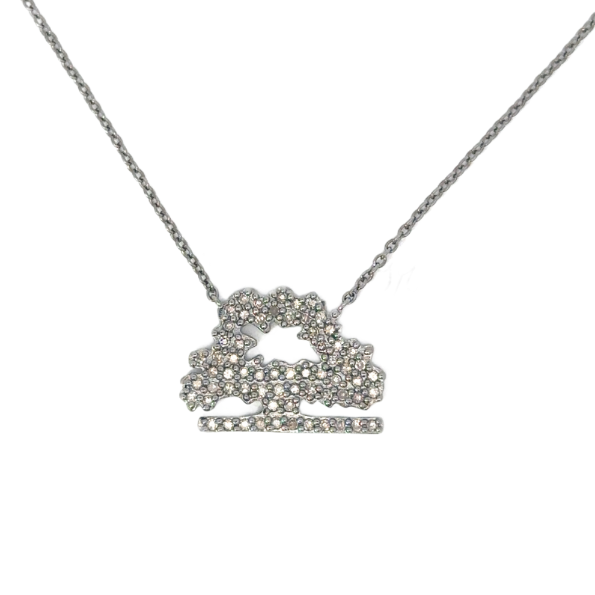 Tree of Life Pave Large Necklace