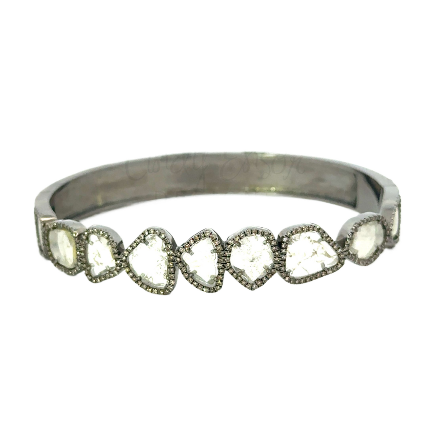 Sliced Diamond Bracelet