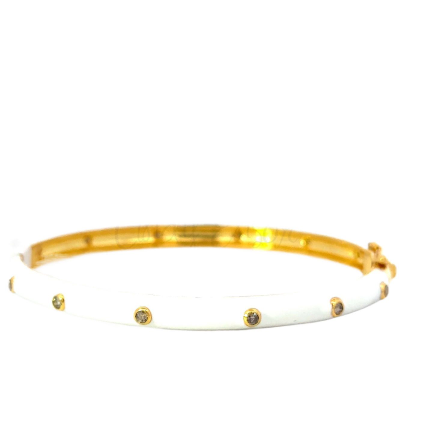 Enamel Diamond Bracelet