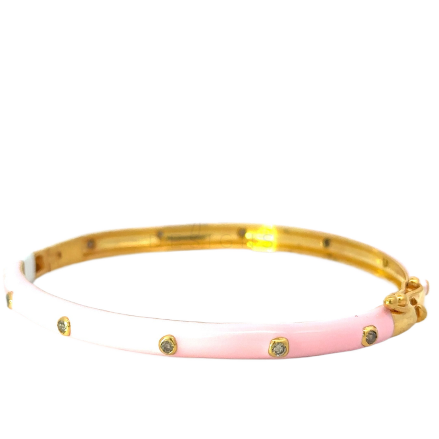 Enamel Diamond Bracelet