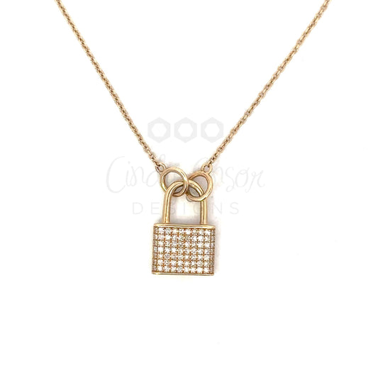 Diamond Locket Necklace