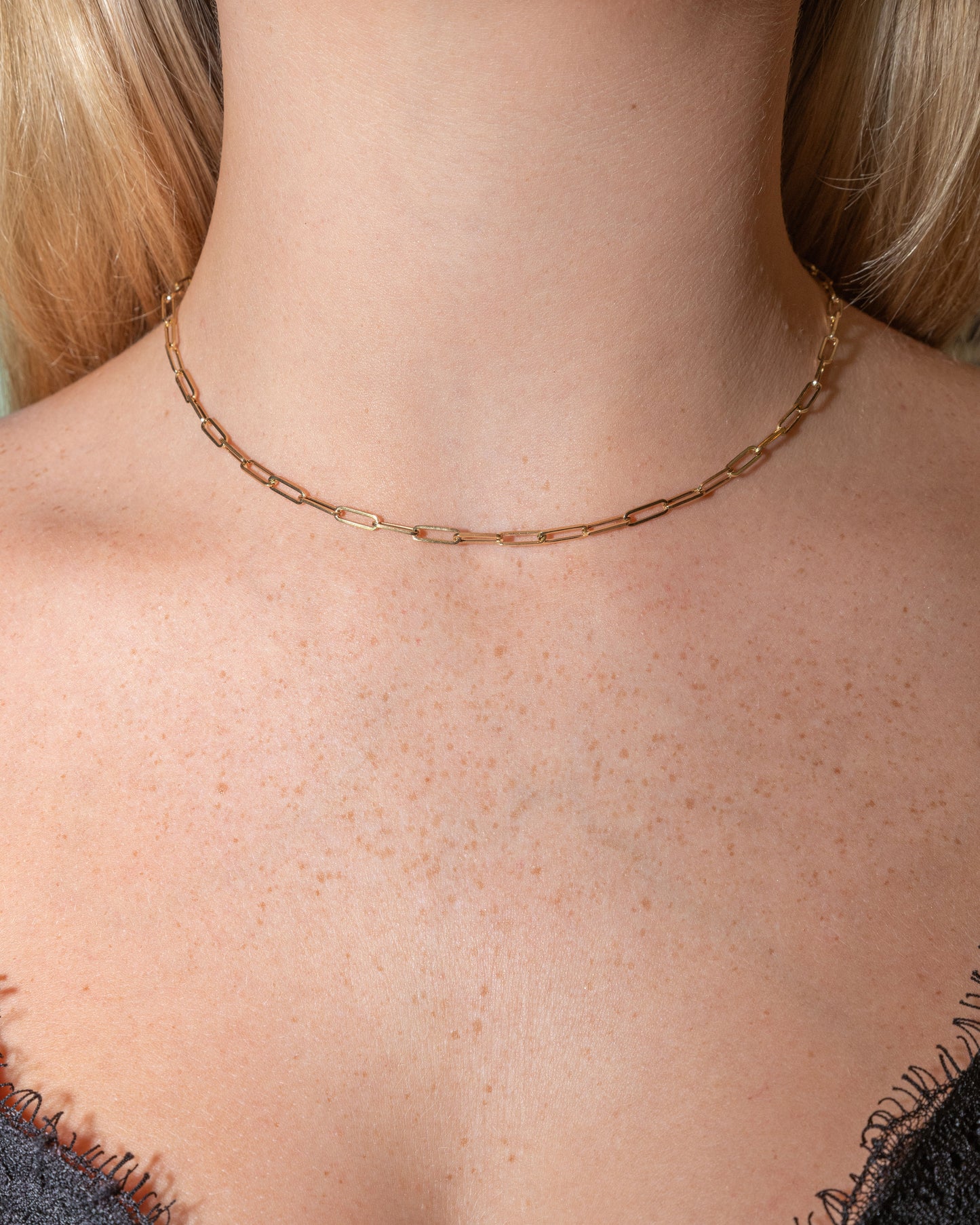 Paper Clip Chain Necklace