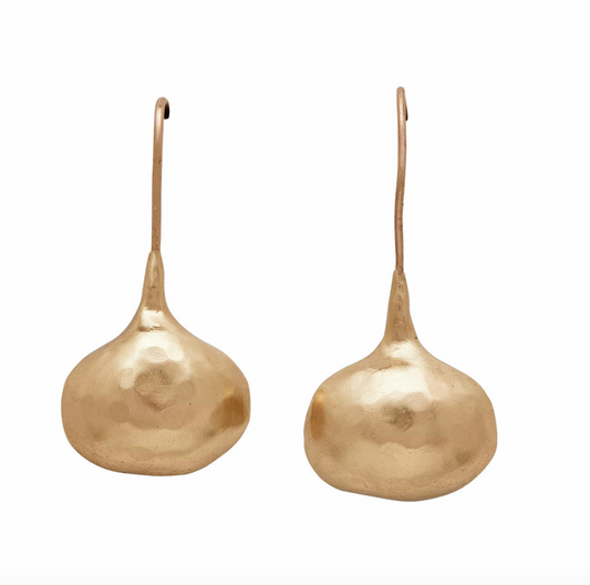 Julie Cohn- Ruth Single Drop Bronze Earring