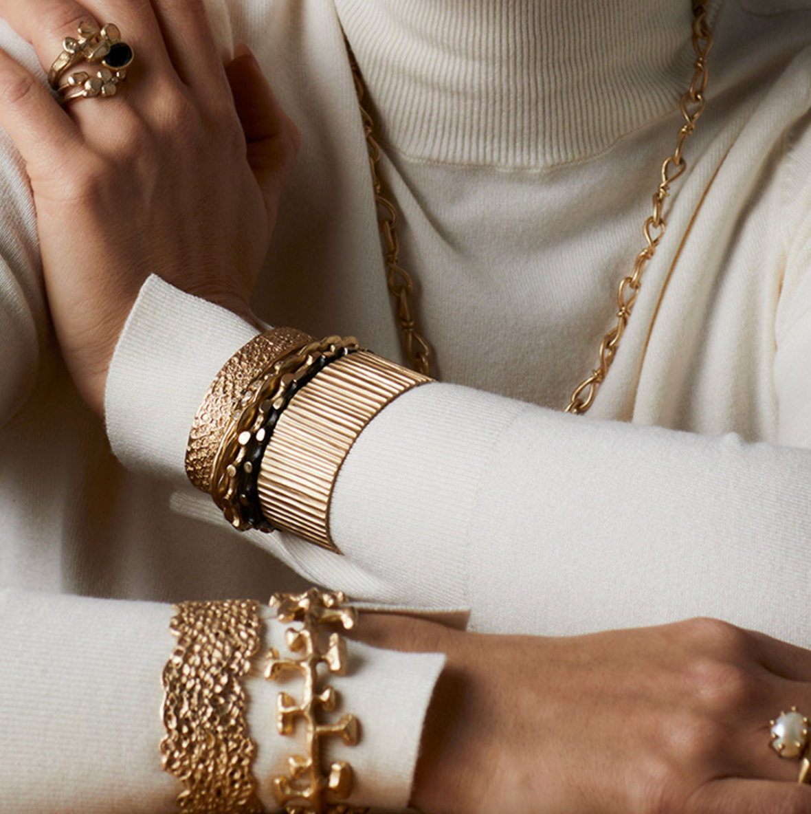Julie Cohn Reef Bronze Cuff