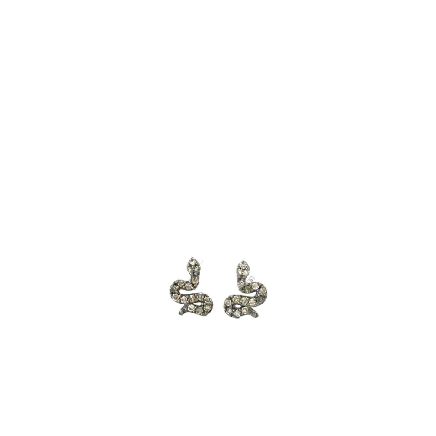 Pave Diamond Snake Stud