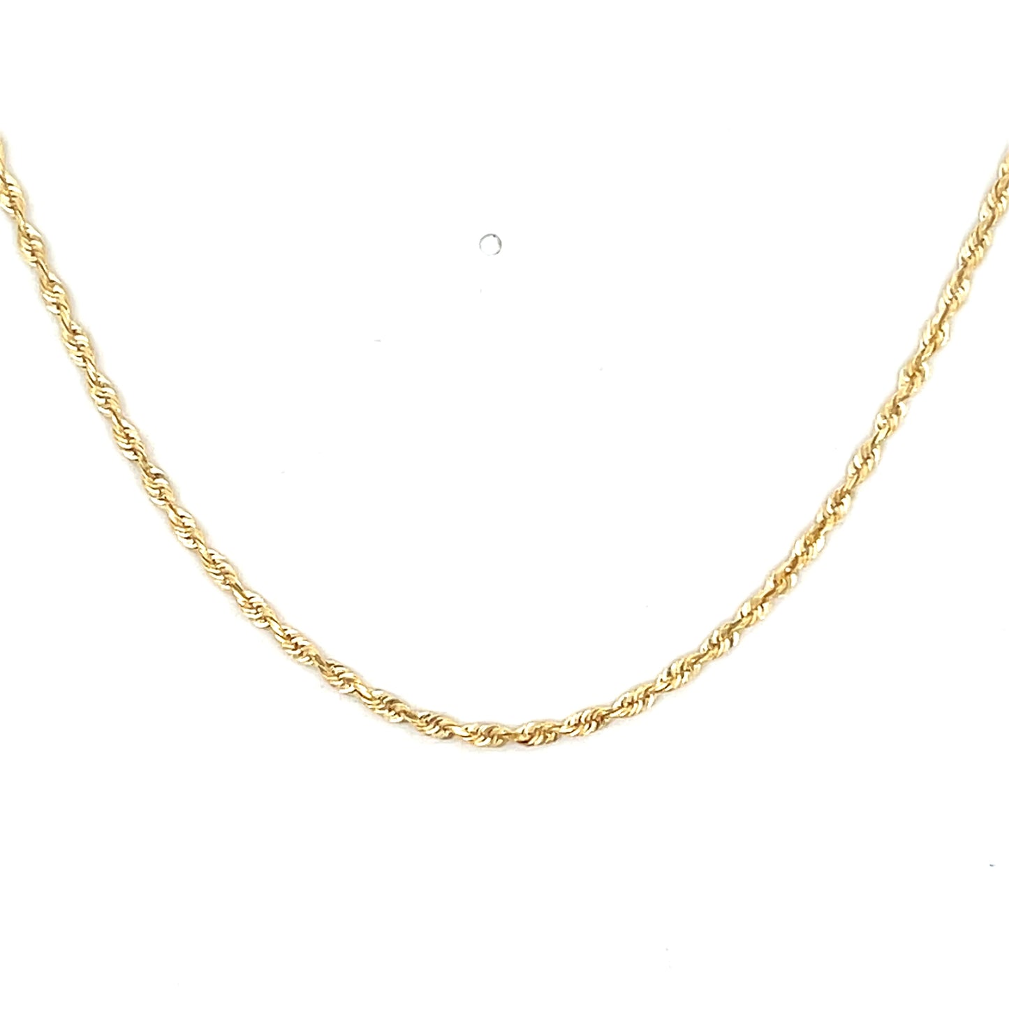 Yellow Gold 1.8mm Royal Rope Chain