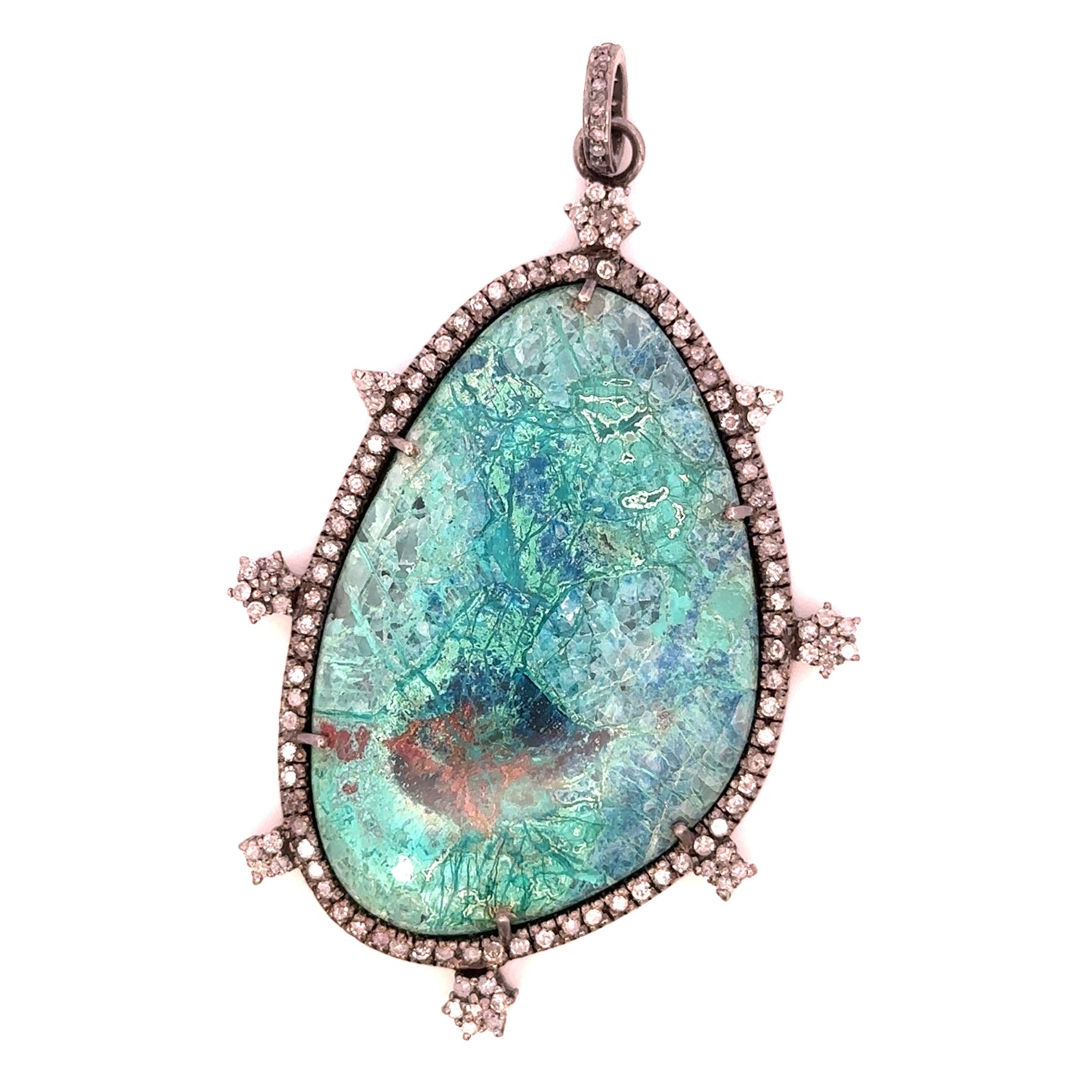 Sterling Silver Shattuckite Bolo Tie