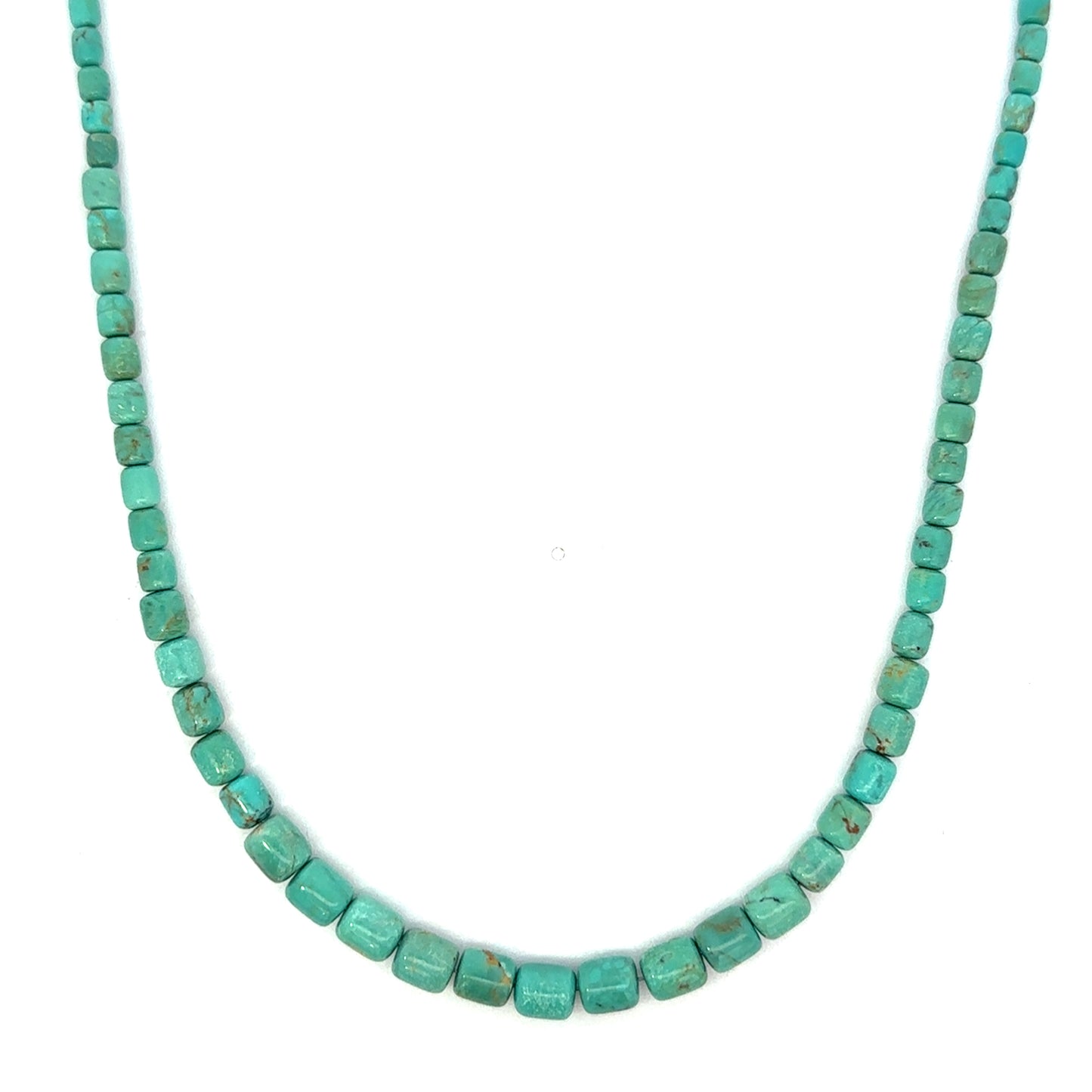 Strung Graduated Turquoise Necklace