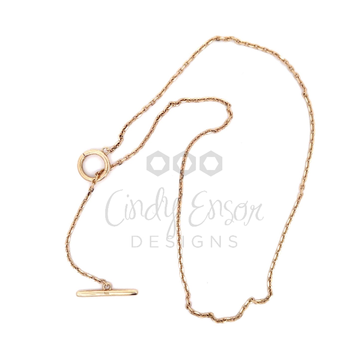 Rope Chain Necklace with Toggle