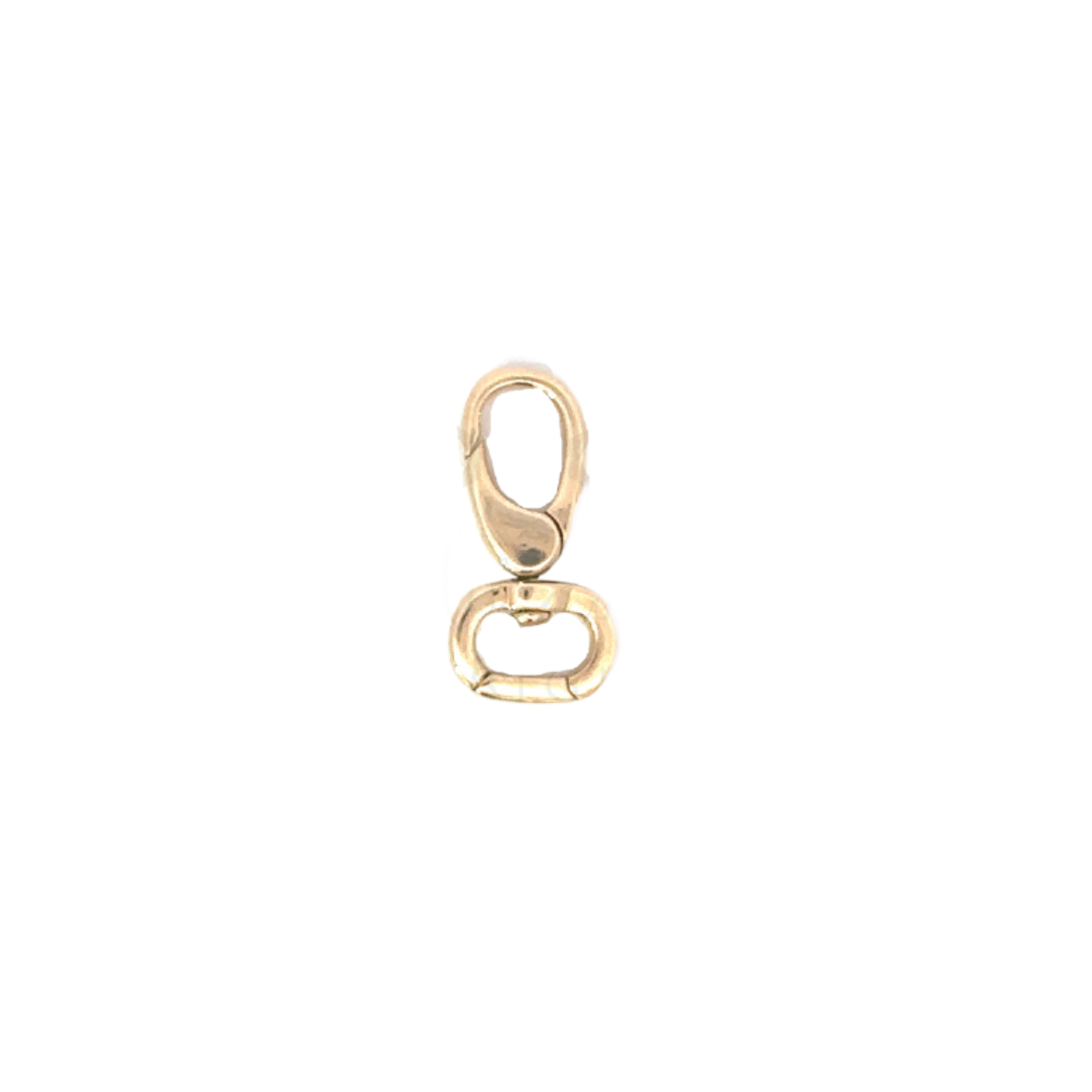 Yellow Gold Swivel Clip on Lobster Bail