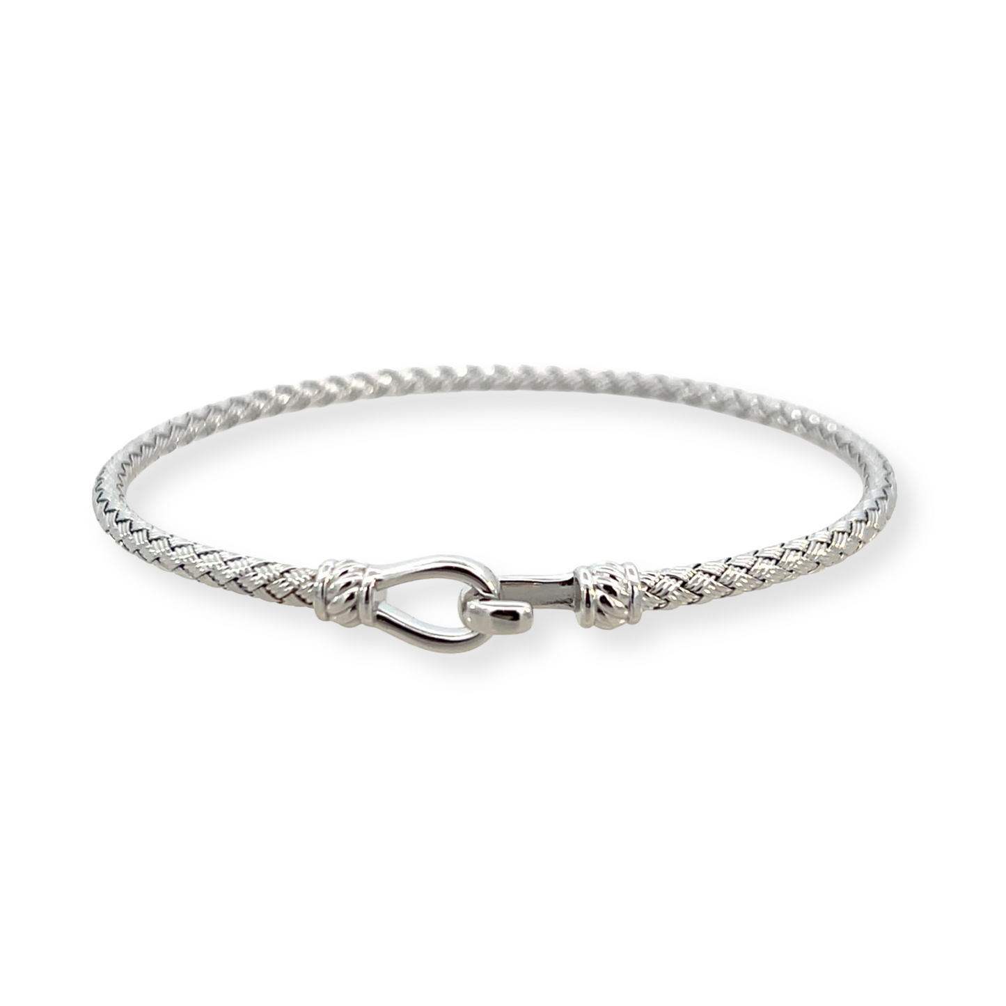 Sterling Silver Buckle Bracelet