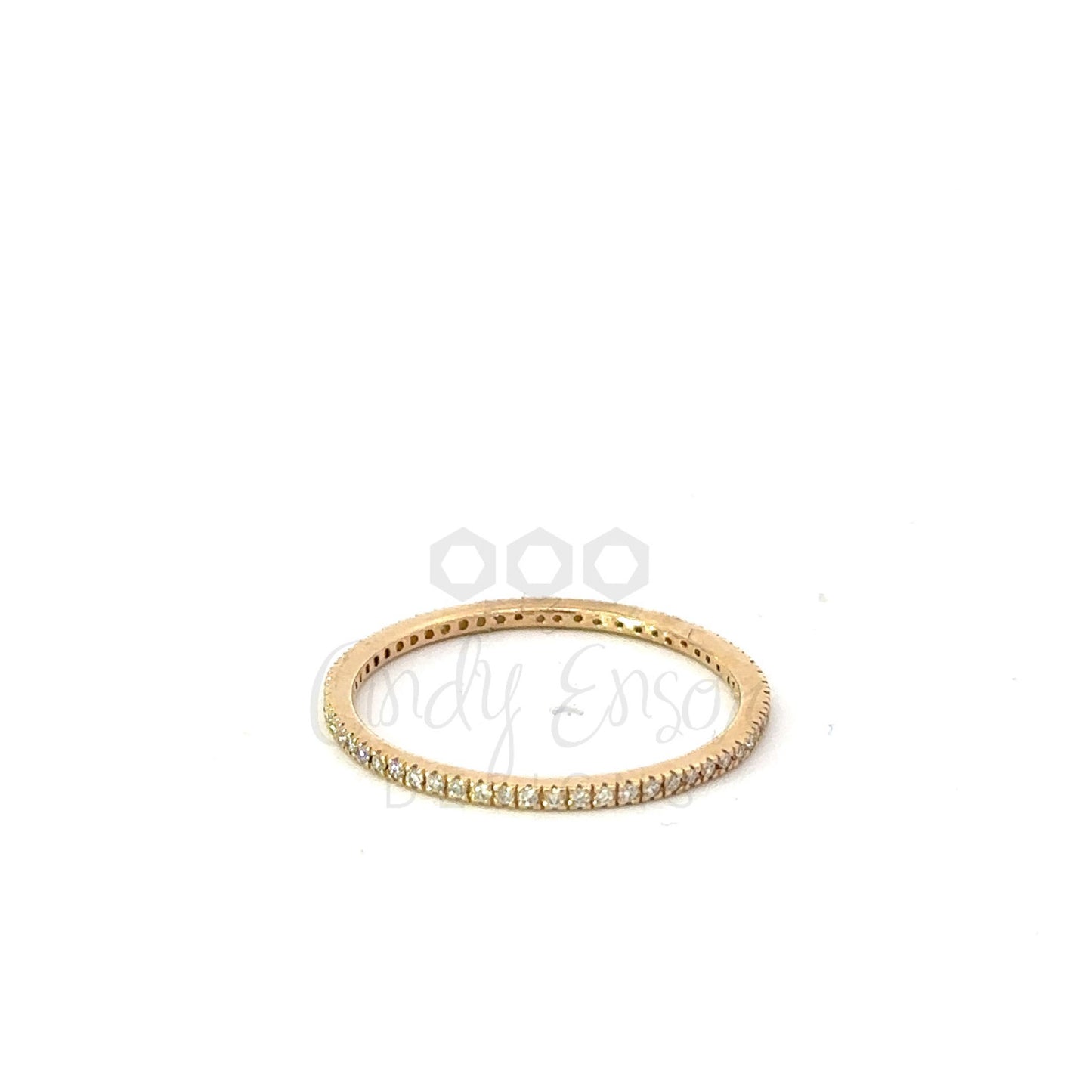 Thin Pave Diamond Eternity Band