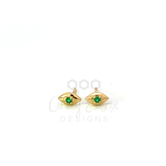 Emerald Eye Stud