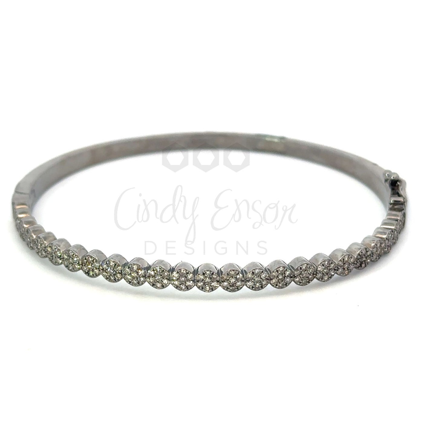 Pave Diamond Multi Circle Bracelet