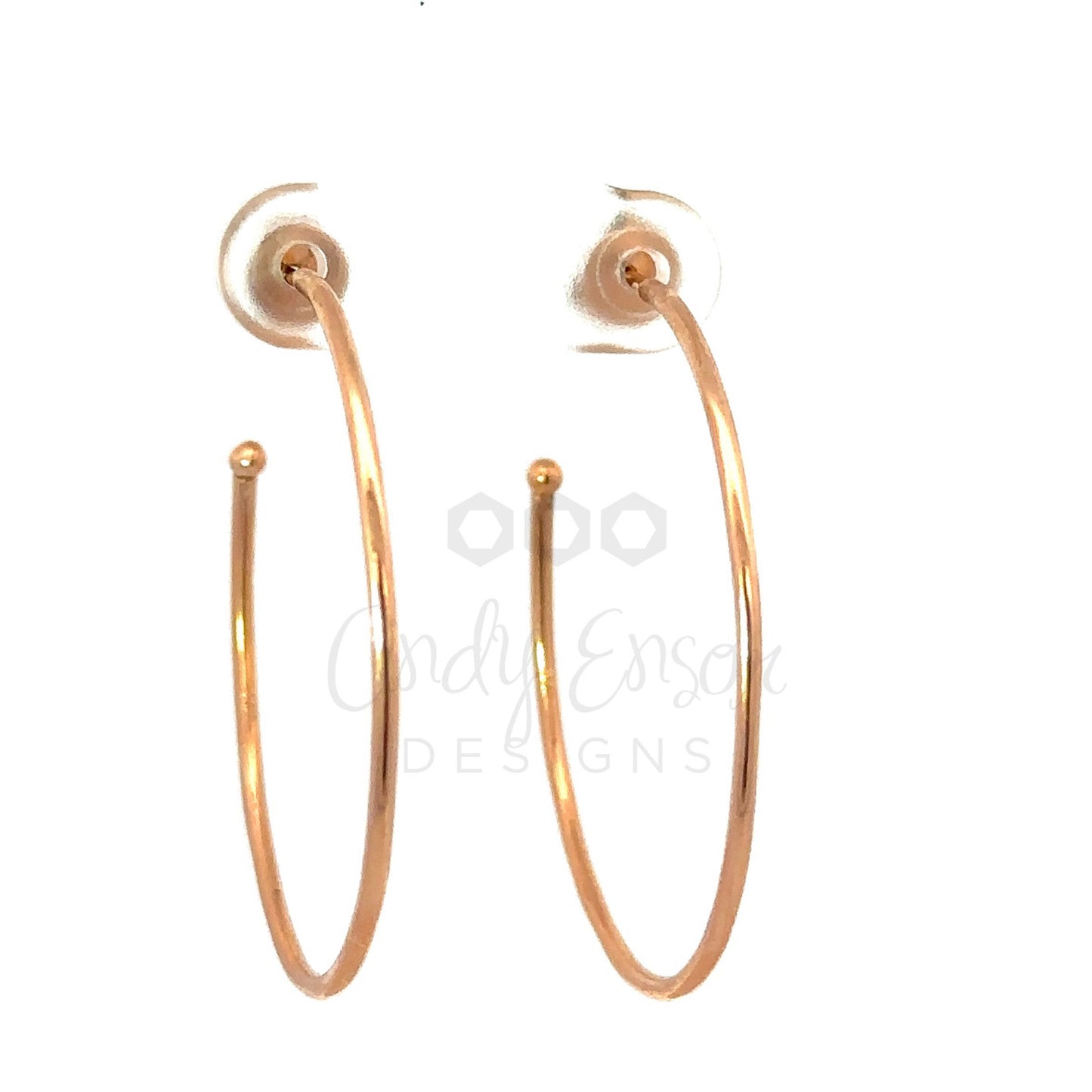 Thin Hoop Earring
