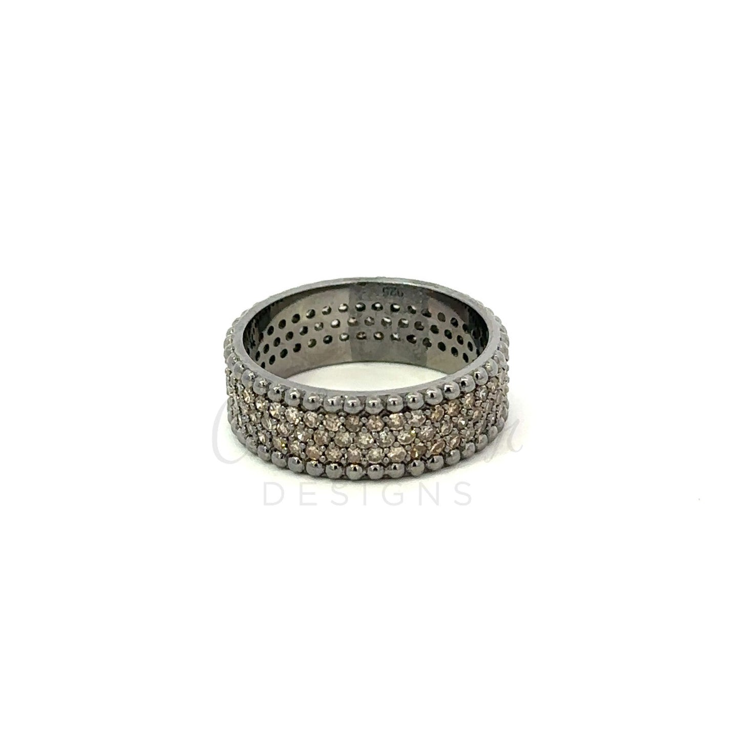 Pave Diamond Cigar Band