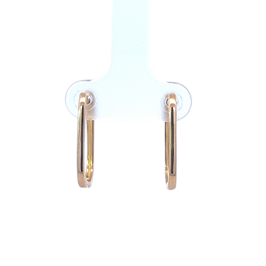 Plain Paper Clip Earring