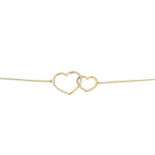 Interlocking Hearts Bracelet