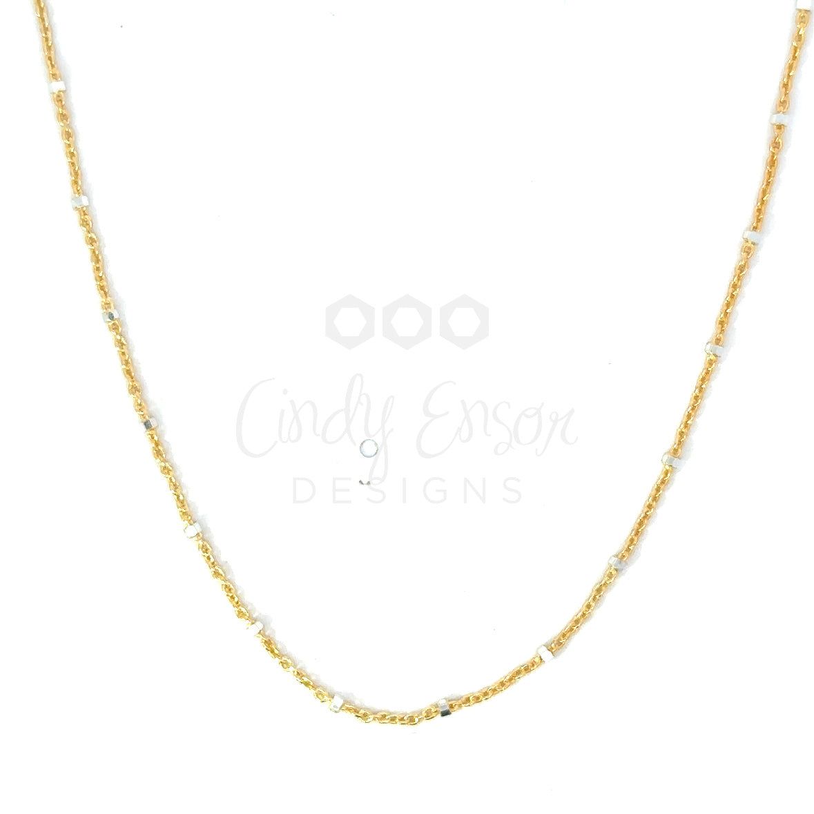 Gold Filled 18" Bead Ball Chain