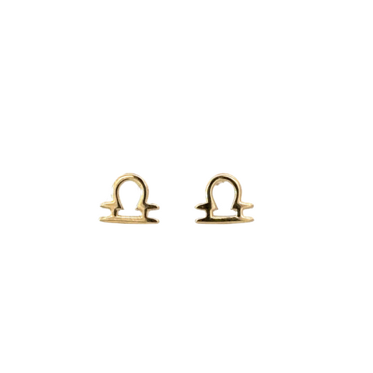 Tiny Zodiac Earring Libra