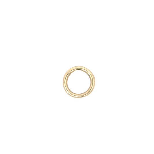 Yellow Gold Circle Bail