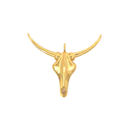 Polished Longhorn Pendant