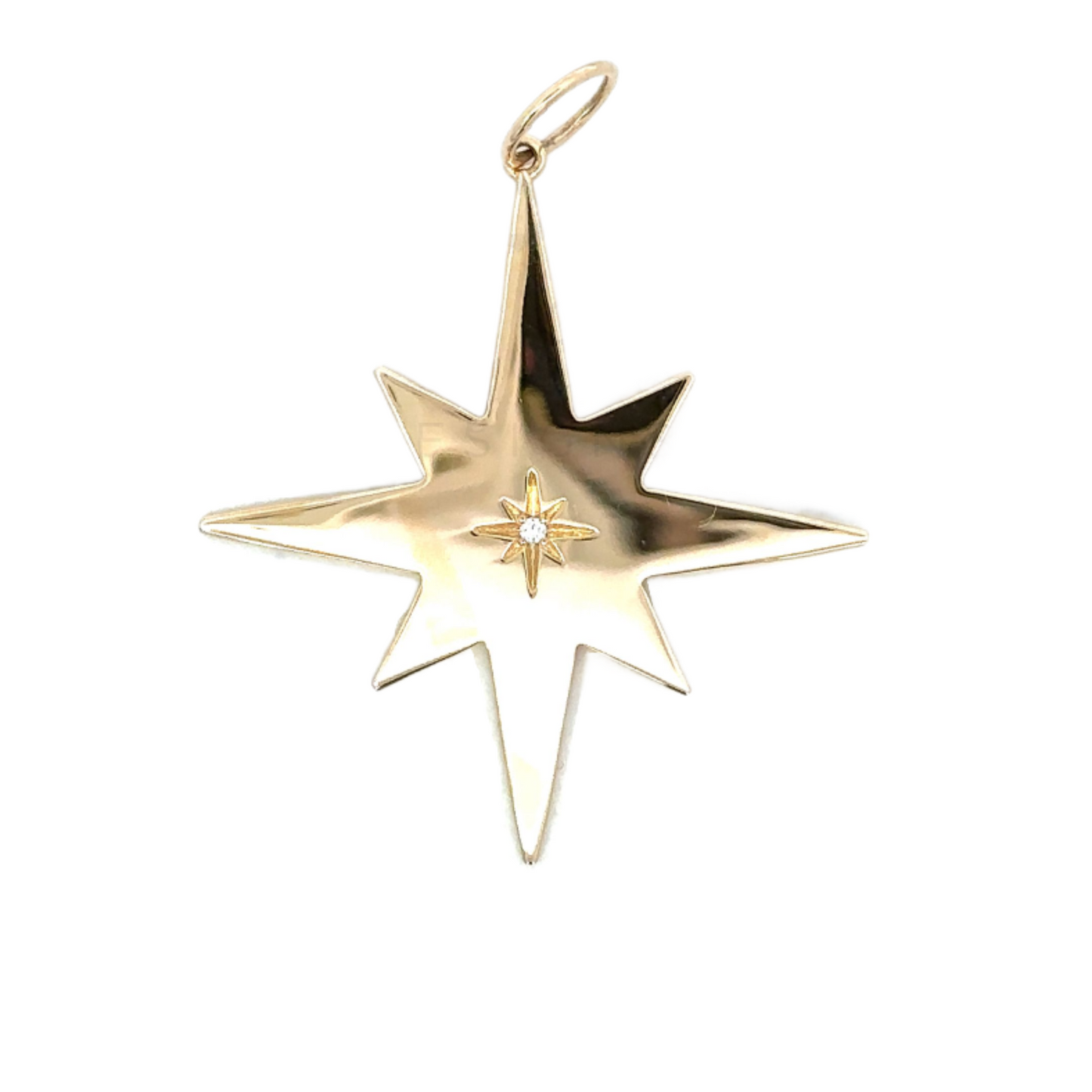 Eight Point Star Pendant