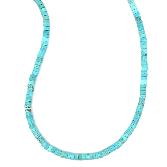 Colored Heishi Bead Necklace