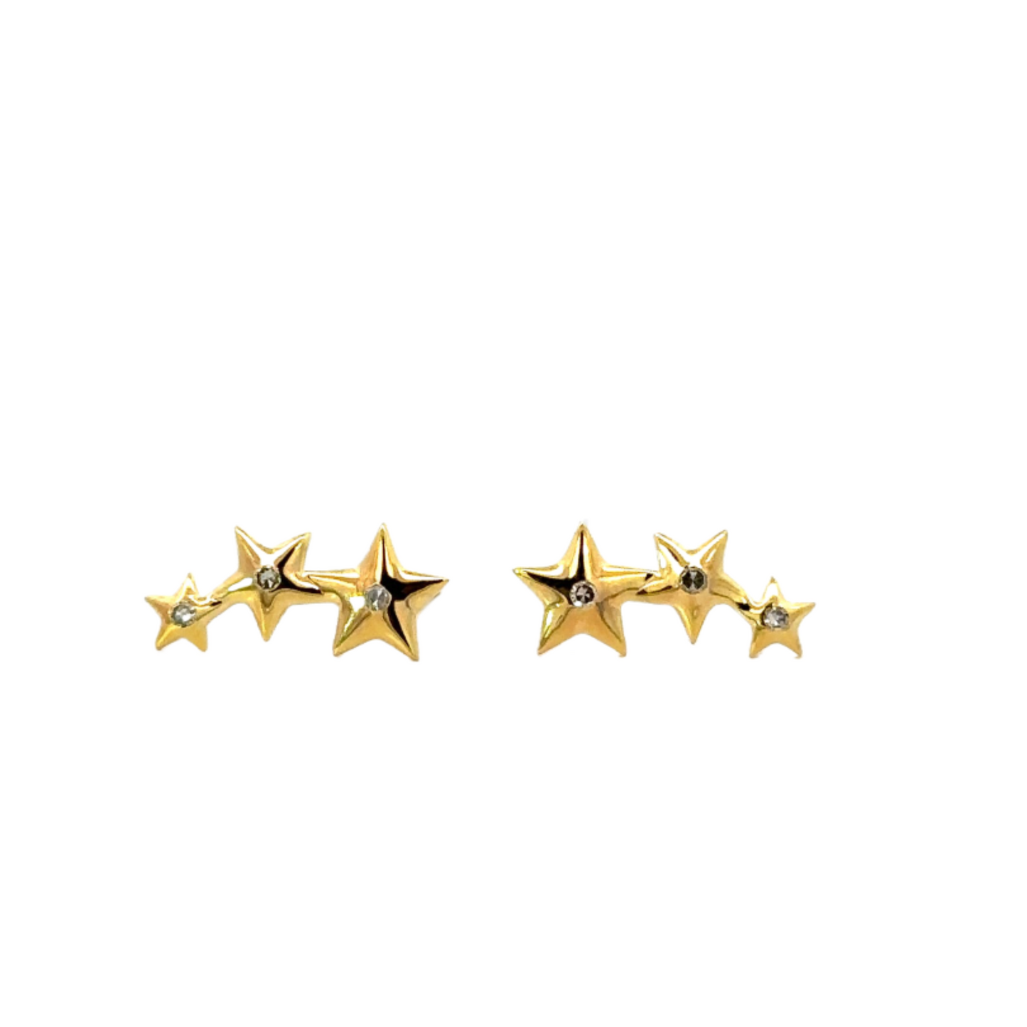 GF Triple Star Climber Earring