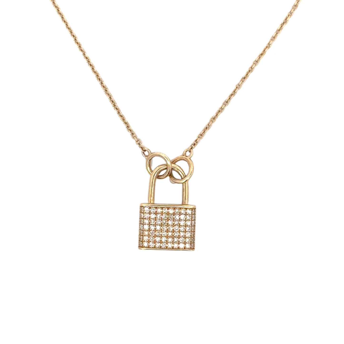 Diamond Locket Necklace