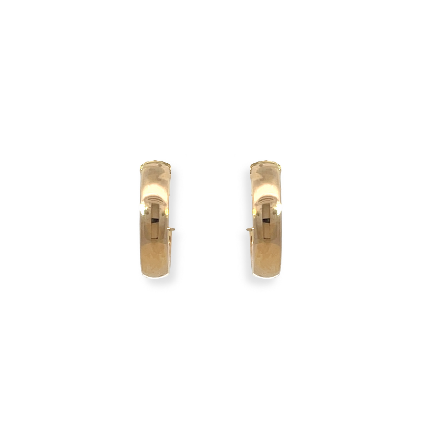 Plain Mini Gold Hoop Earring