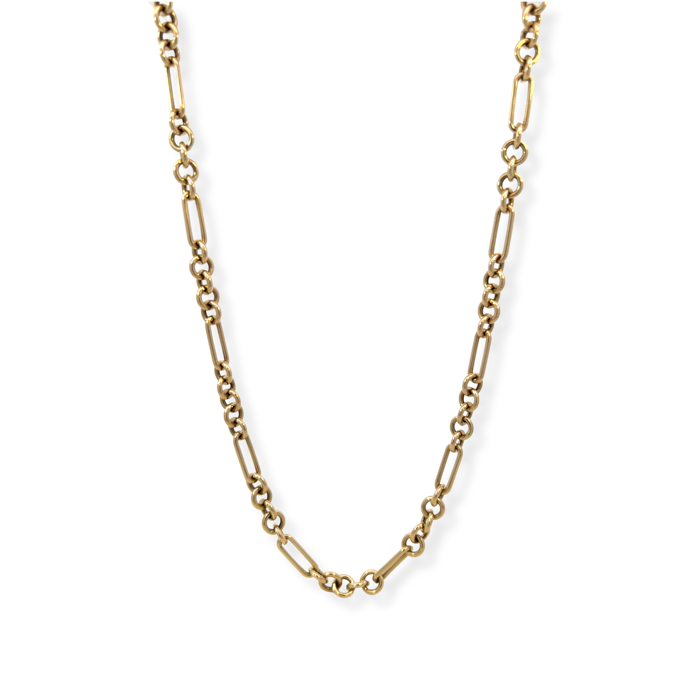 Short Link Medium Vintage Paper Clip Chain