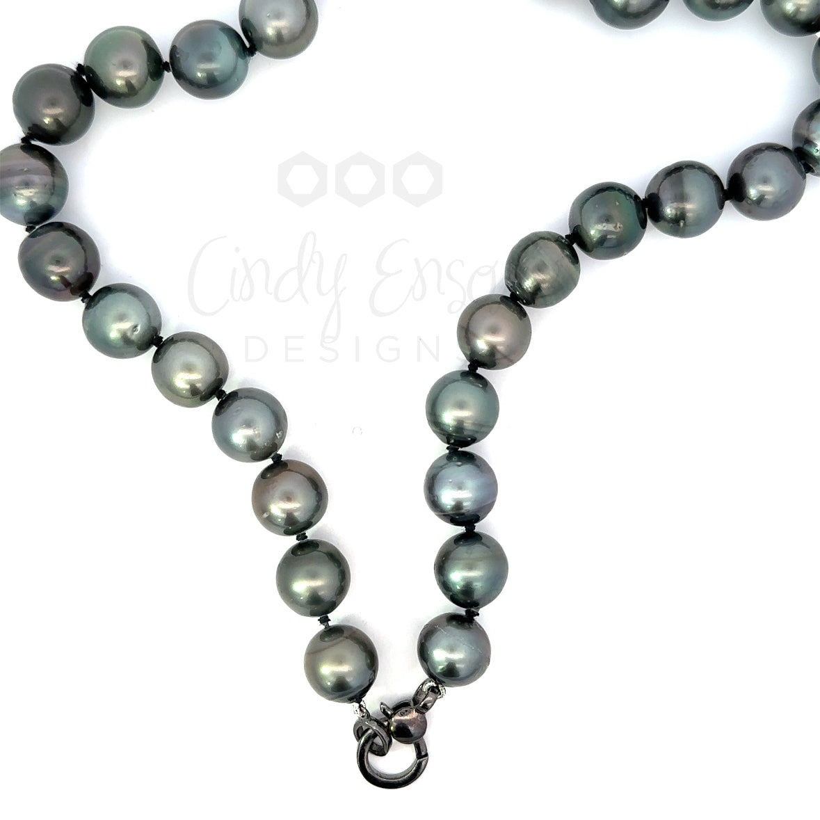 Hand Knotted Tahitian Pearl Necklace