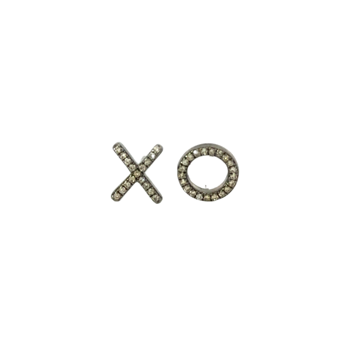 Pave Diamond XO Earring