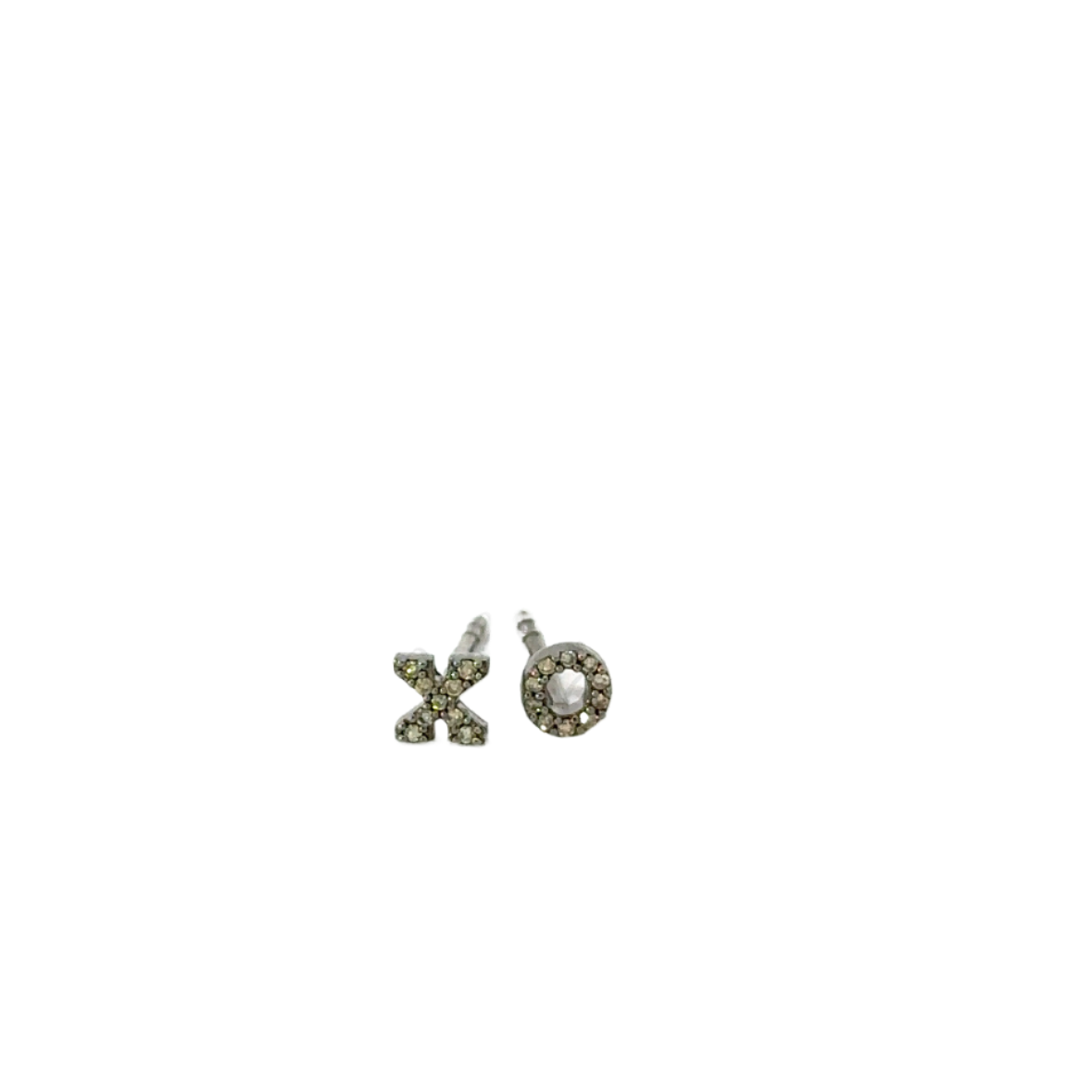 Pave Diamond XO Earring